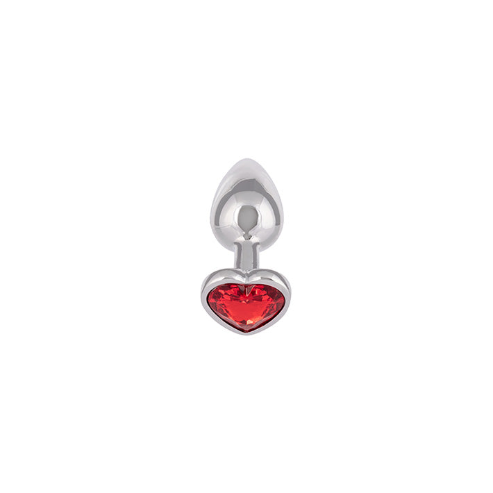 Jewel Small Ruby Heart Butt Plug Lovers Jewel Small Ruby Heart Butt Plug Lovers