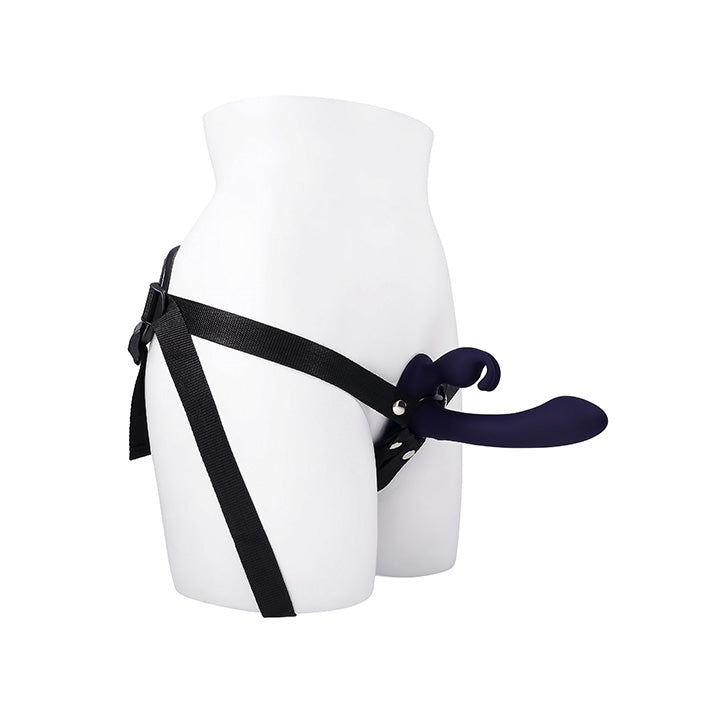 Giving Vibes Harness & Vibrating Dildo Set Lovers Giving Vibes Harness & Vibrating Dildo Set Lovers