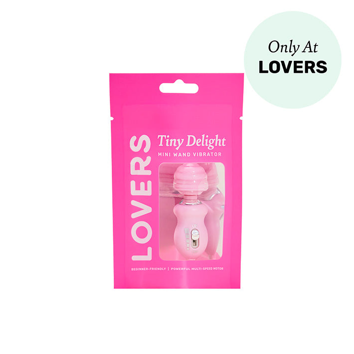 Lovers Tiny Delight Mini Wand Vibrator Lovers Tiny Delight Mini Wand Vibrator