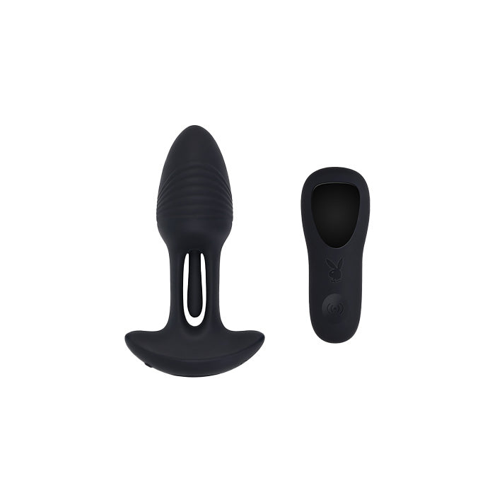 Playboy Pleasure Rim Shot Flapping Butt Plug Lovers Playboy Pleasure Rim Shot Flapping Butt Plug Lovers