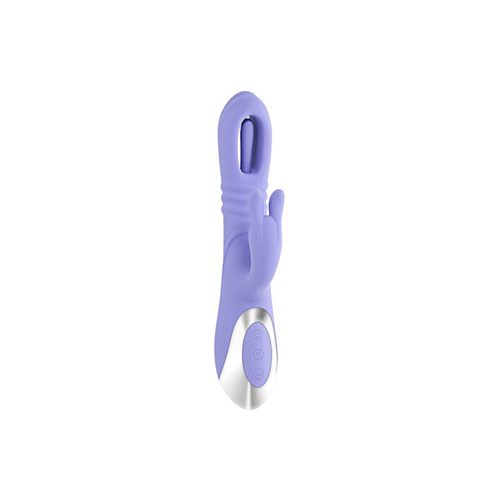 Playboy Pleasure Tap Me In Thrusting & Flapping Rabbit Vibrator Lovers Playboy Pleasure Tap Me In Thrusting & Flapping Rabbit Vibrator Lovers