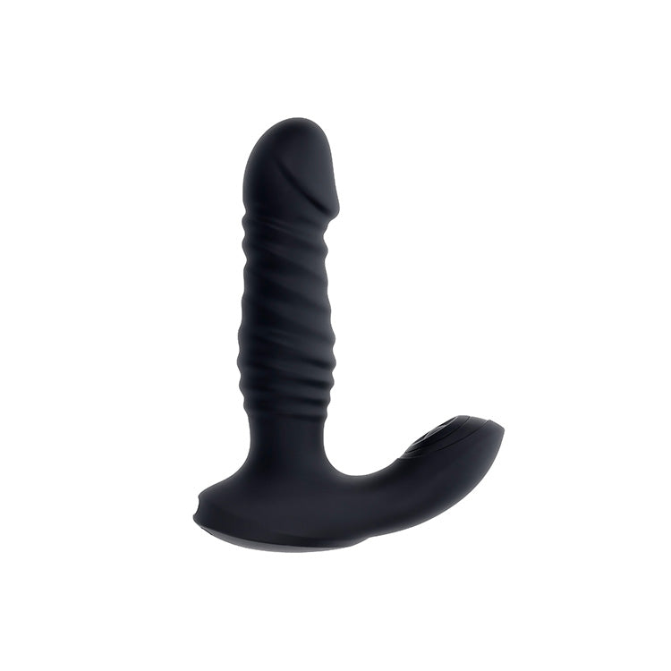 Striker Thrusting Prostate Vibrator with Remote Lovers Striker Thrusting Prostate Vibrator with Remote Lovers