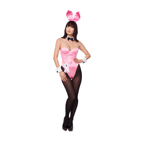Playboy_Elegant_Bunny_Costume_Pink_Front