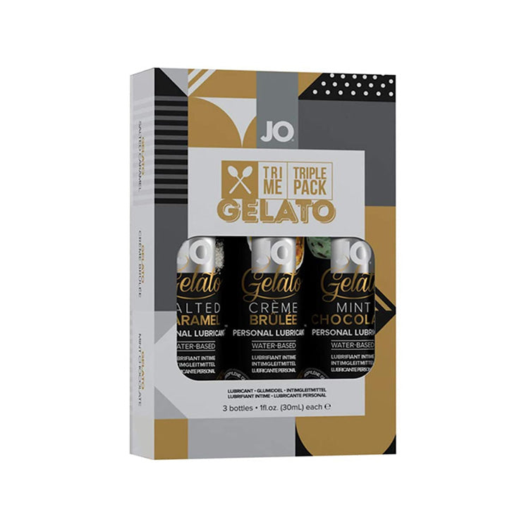 System JO Gelato Flavored Lube 3 Pack Lovers System JO Gelato Flavored Lube 3 Pack Lovers