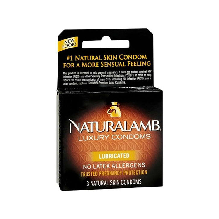 Trojan Naturalamb Condom 3Pk Lovers Trojan Naturalamb Condom 3Pk Lovers