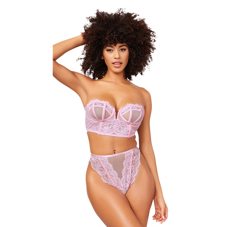 Stunning Longline Bra Set 