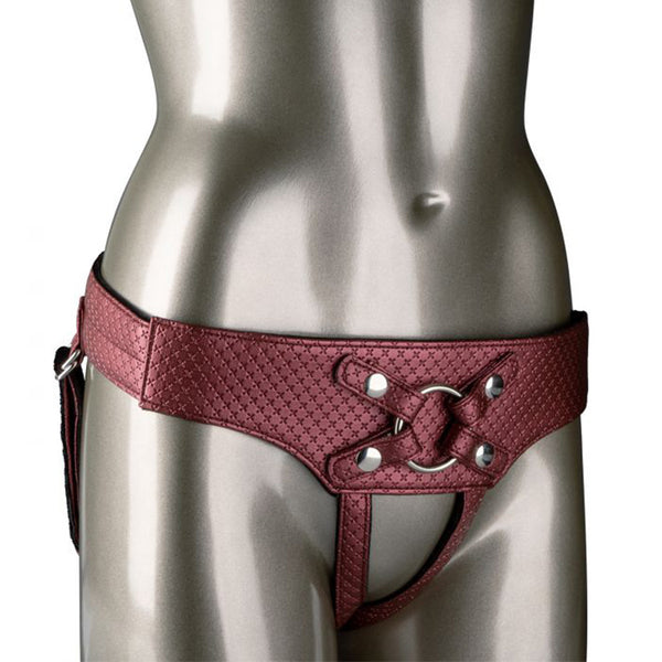 Strap-On-Me Leatherette Harness 
