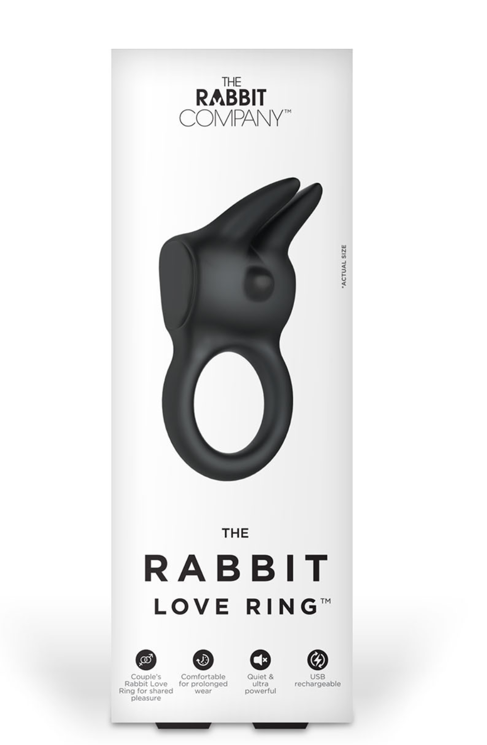 Black Rabbit Vibrating Cock Ring – loversstores.com