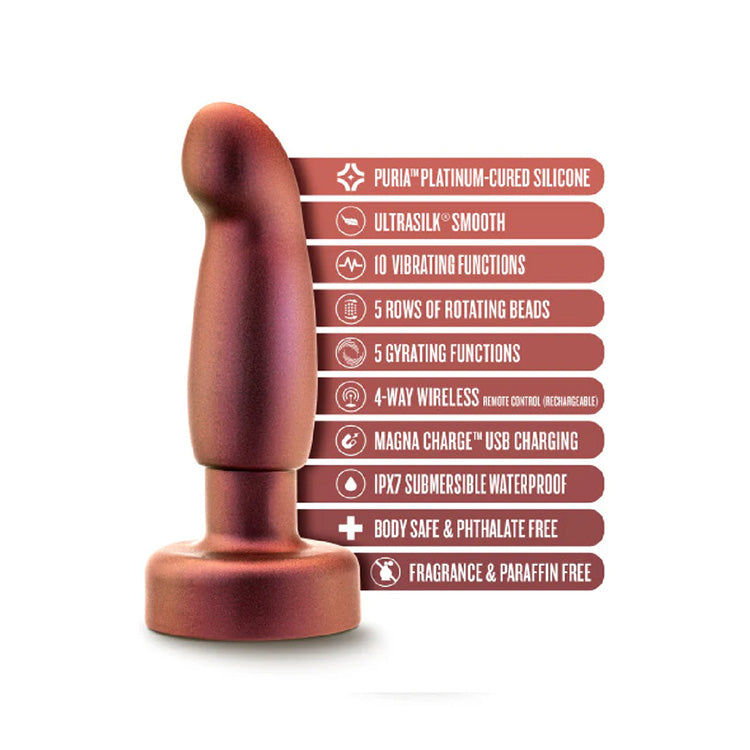 Anal Adventures Matrix Bionic Vibrating Rimming Plug Lovers Anal Adventures Matrix Bionic Vibrating Rimming Plug Lovers