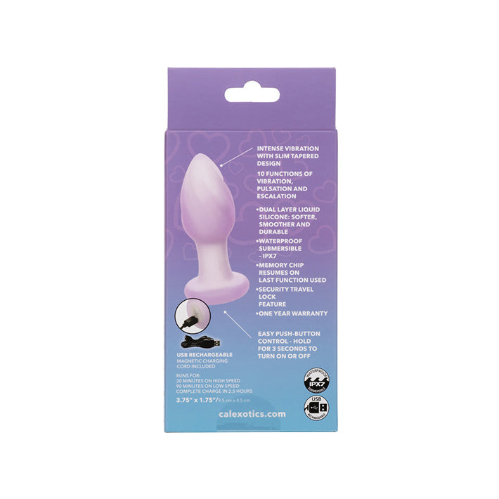 Lavender Haze Ridge Vibrating Butt Plug Lovers Lavender Haze Ridge Vibrating Butt Plug Lovers