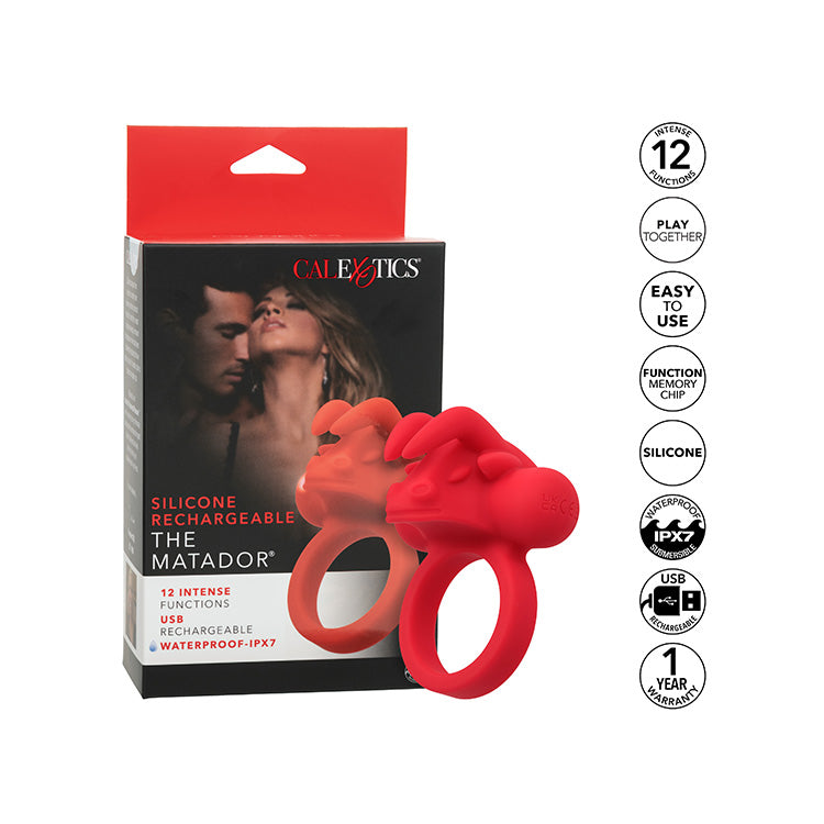 The Matador Vibrating Cock Ring Lovers The Matador Vibrating Cock Ring Lovers