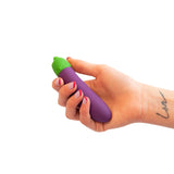 Emojibator_Eggplant_Emojibator_Rechargeable_Bullet_Vibrator_Size