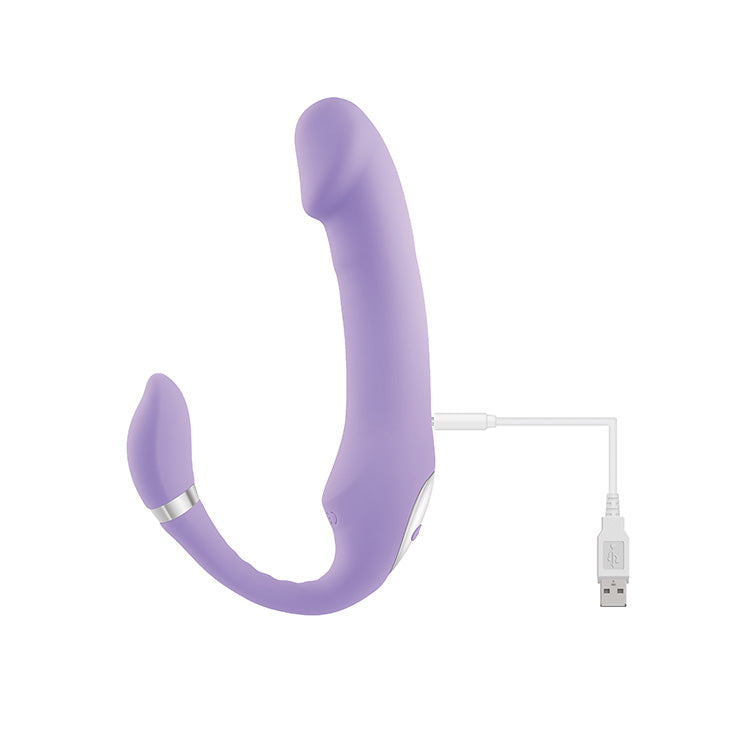 Gender X Orgasmic Orchid Poseable Strapless Strap-On Lovers Gender X Orgasmic Orchid Poseable Strapless Strap-On Lovers