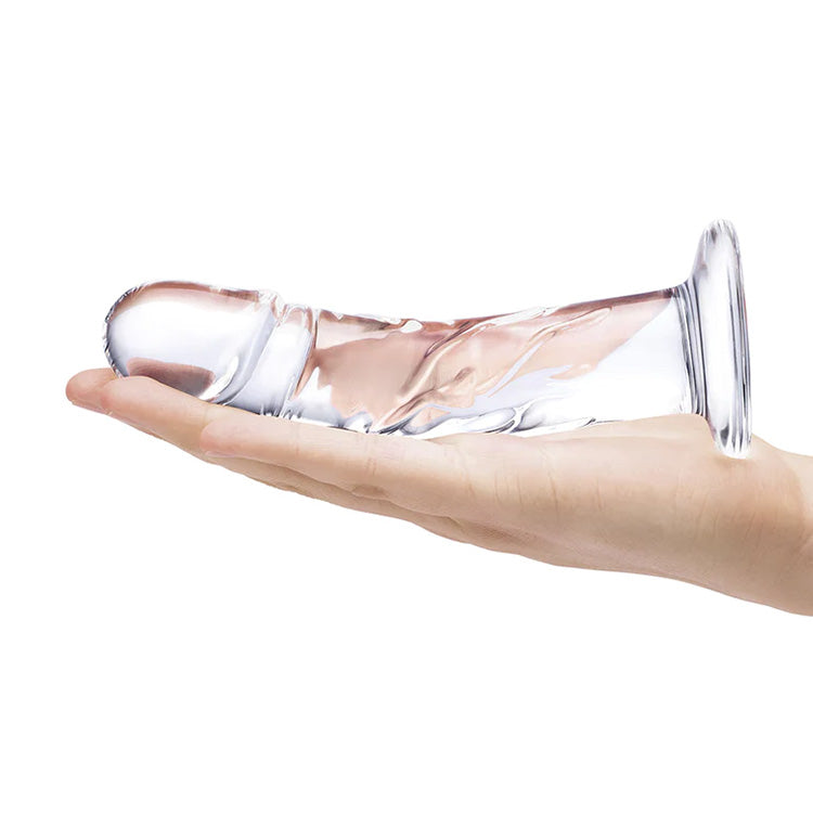 Glas_7in_Curved_Realistic_Glass_Dildo_Side