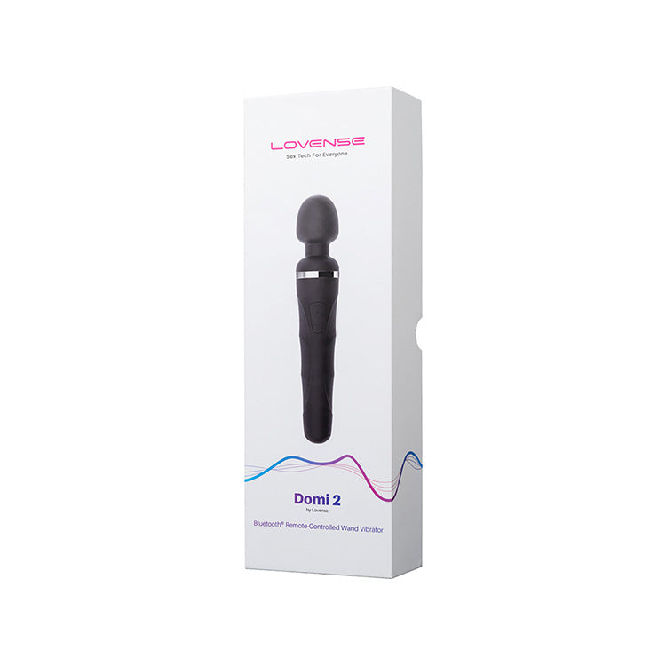 Lovense Domi 2 Bluetooth Controlled Wand Vibrator Lovers Lovense Domi 2 Bluetooth Controlled Wand Vibrator Lovers