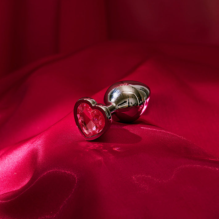 Lovers Heart Gemstone Anal Plug Lovers Heart Gemstone Anal Plug