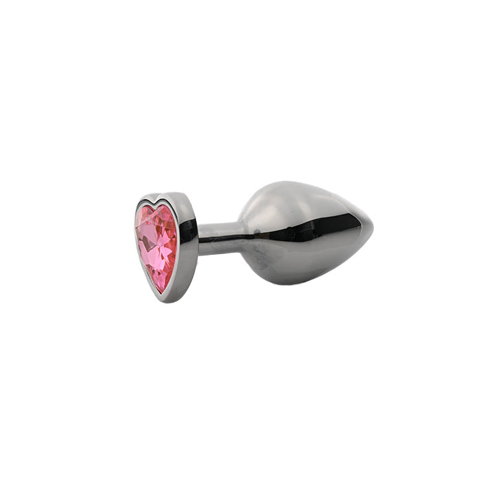 Lovers Heart Gemstone Anal Plug Lovers Heart Gemstone Anal Plug