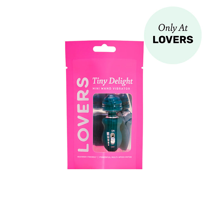 Lovers Tiny Delight Mini Wand Vibrator Lovers Tiny Delight Mini Wand Vibrator