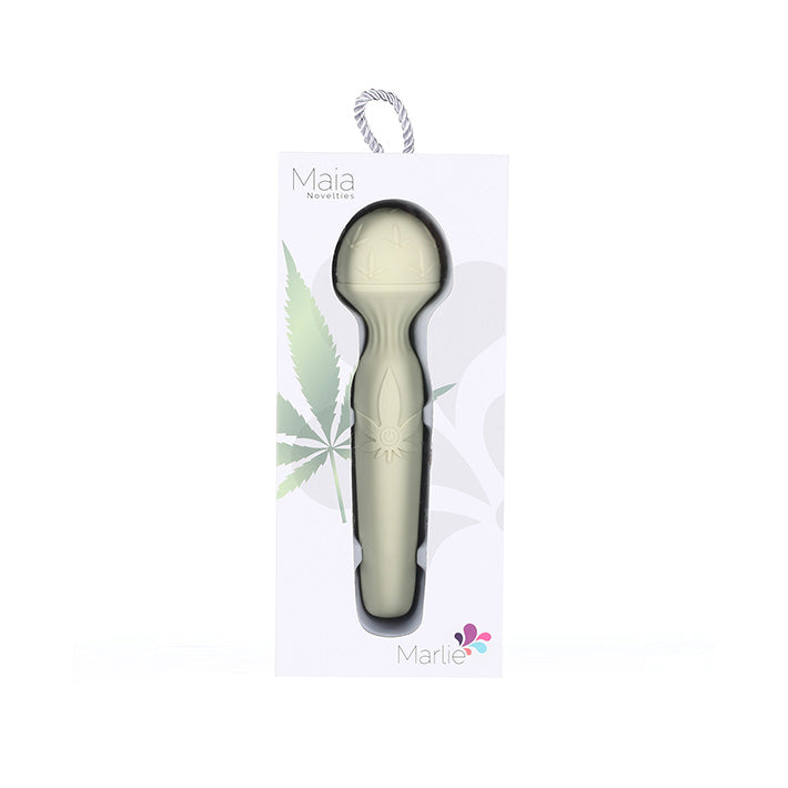 Marlie 420 Leaf Wand Vibrator Lovers Marlie 420 Leaf Wand Vibrator Lovers