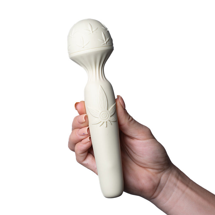 Marlie 420 Leaf Wand Vibrator Lovers Marlie 420 Leaf Wand Vibrator Lovers