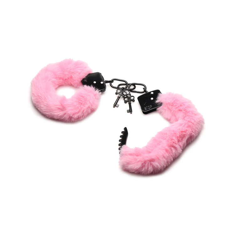 Master_Series_Cuffed_in_Fur_Pink_Furry_Handcuffs_Unlock