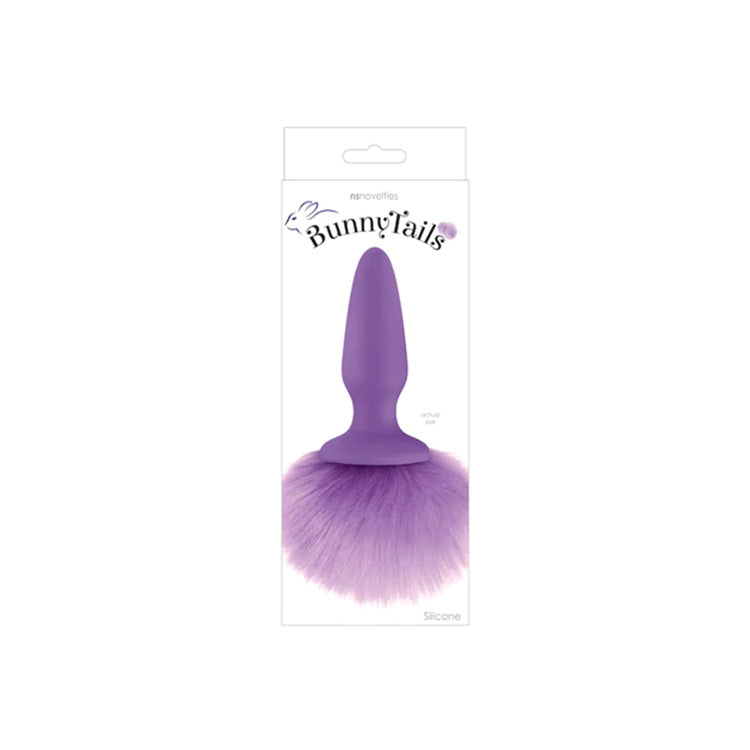 NS_Novelties_Bunny_Tails_Silicone_Butt_Plug_Purple_Box