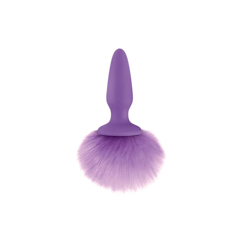 NS_Novelties_Bunny_Tails_Silicone_Butt_Plug_Purple