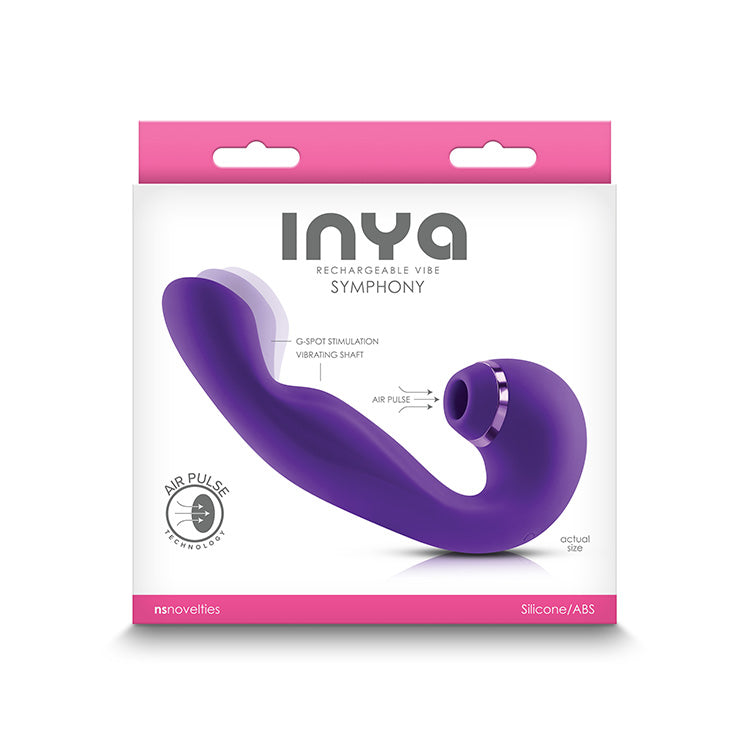Inya Symphony Suction Dual Stimulator Lovers Inya Symphony Suction Dual Stimulator Lovers