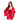 Roma_Short_Satin_Robe_Red_Front