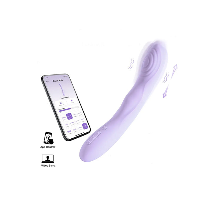 Selena App Controlled Heating & Thrusting G Spot Vibrator