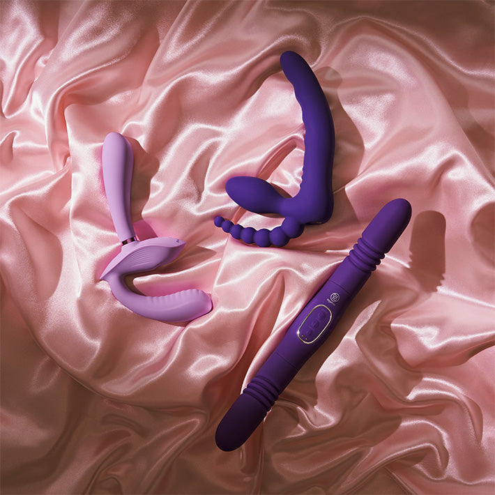Together Double Delight Double-Ended Thrusting Vibrator Lovers Together Double Delight Double-Ended Thrusting Vibrator Lovers