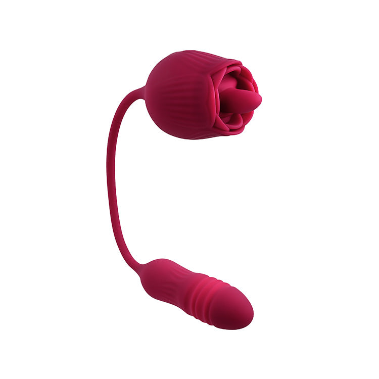 Wild Rose Dual Stimulating Vibrator Lovers Wild Rose Dual Stimulating Vibrator Lovers