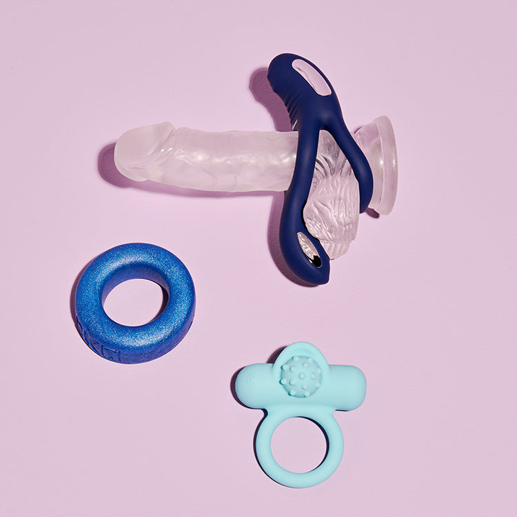 Ring Around the Rosy Vibrating Double Cock Ring Lovers Ring Around the Rosy Vibrating Double Cock Ring Lovers