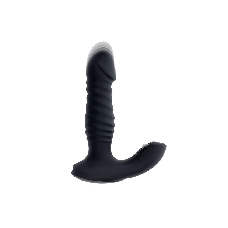 Striker Thrusting Prostate Vibrator with Remote Lovers Striker Thrusting Prostate Vibrator with Remote Lovers