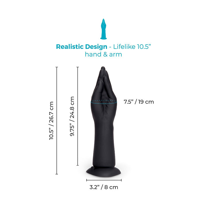 b-Vibe 10.5in Vibrating Hand Fisting Dildo with Suction Base Lovers b-Vibe 10.5in Vibrating Hand Fisting Dildo with Suction Base Lovers