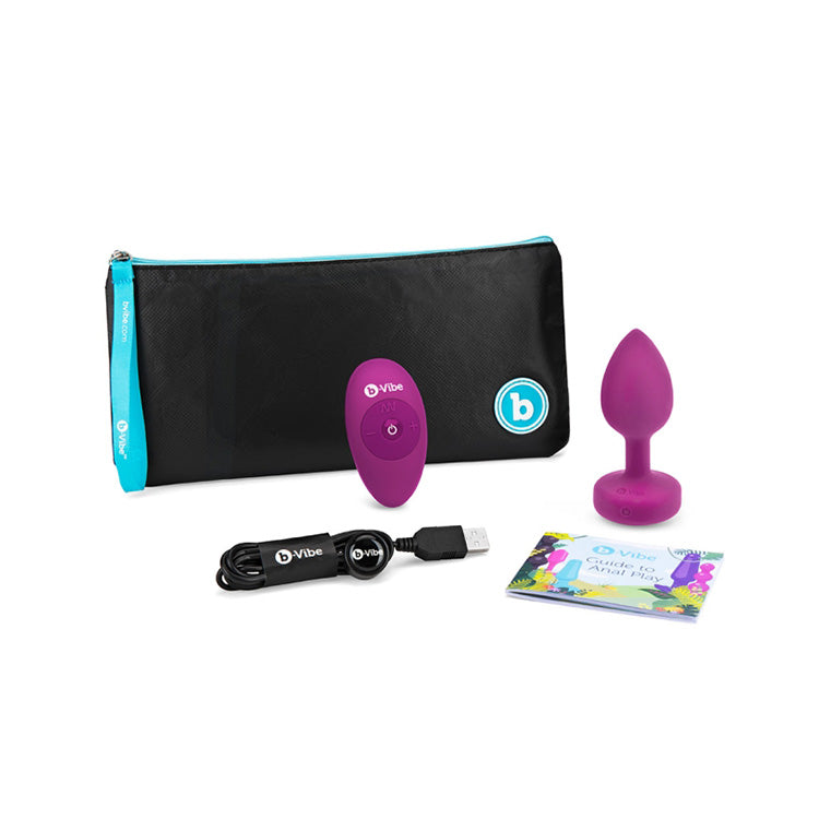 b-Vibe Vibrating Jewel Plug Lovers b-Vibe Vibrating Jewel Plug Lovers