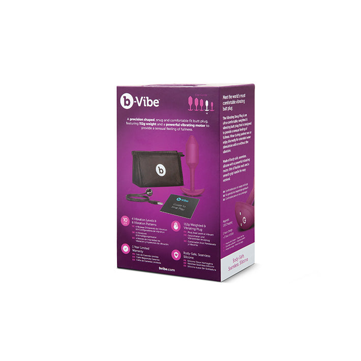 b-Vibe Vibrating Snug Plug Lovers b-Vibe Vibrating Snug Plug Lovers