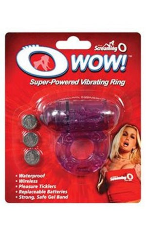 O Wow Vibrating Cock Ring