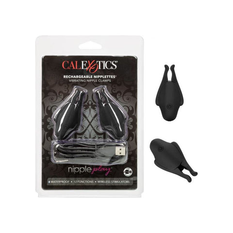 Rechargeable Vibrating Nipple Clamps