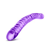 B_Yours_18_Inch_Purple_Double_Ended_Dildo_Side