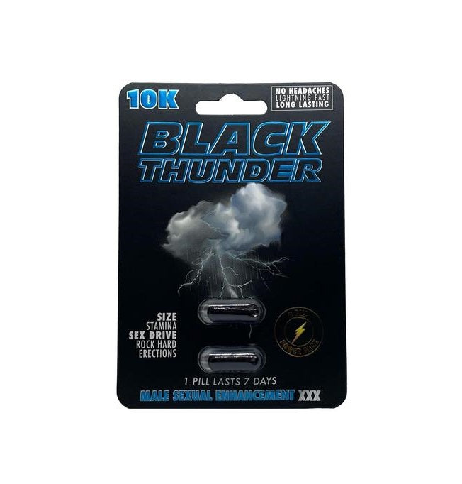Black Thunder 10k Pill, Set of Two
