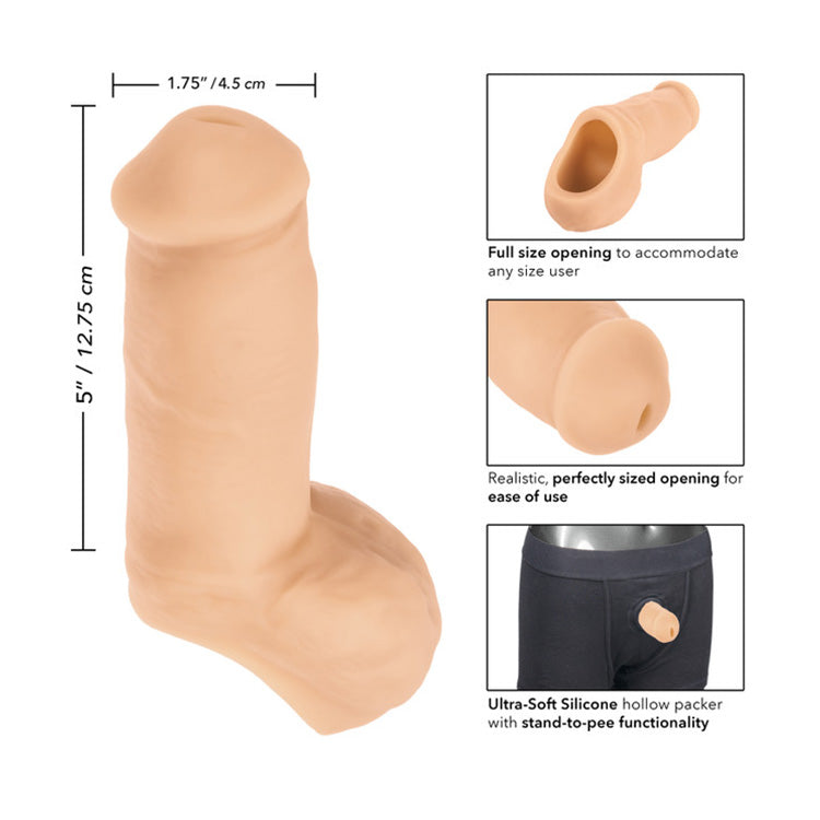 Cal_Exotics_Packer_Gear_5in_Silicone_STP_Ivory_Detail