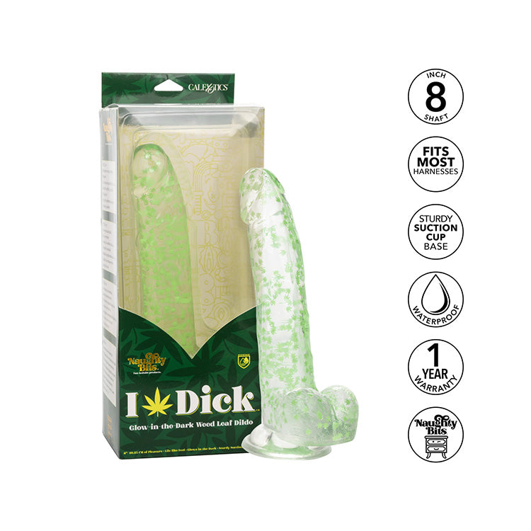 Cal_Exotics_The_Naughty_Bits_I_Leaf_Dick_Glow_In_The_Dark_Weed_Dildo_Detail