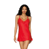 Dreamgirl_Lipstick_Red_Satin_Chemise_Front