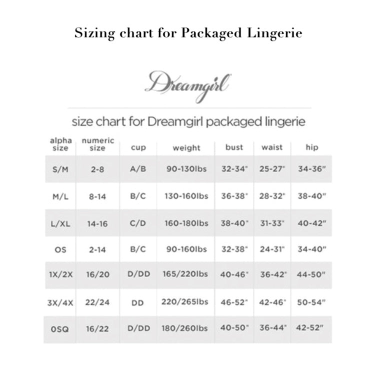 Dreamgirl_Packaged_Lingerie_Size_Chart
