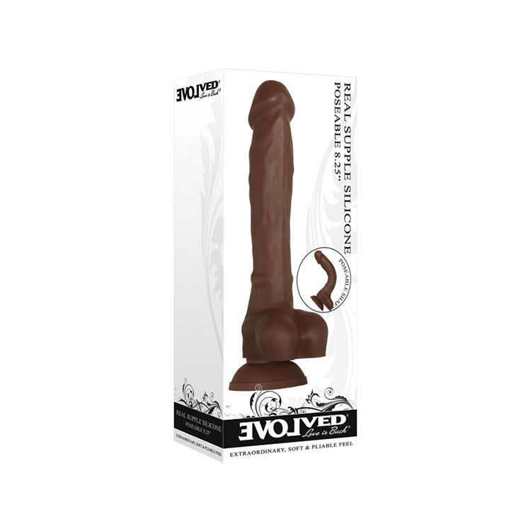 Evolved_Poseable_Silicone_Dildo_Brown_Box