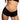 Midnight_Ballerina_Lycra_Booty_Shorts_Black_Front