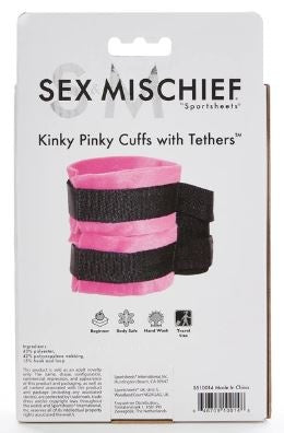 Sex & Mischief Pink Kinky Cuffs