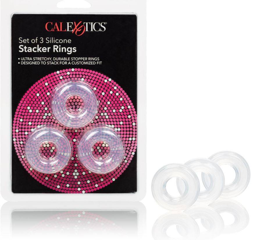 Silicone Stacker Rings - 3 Pack